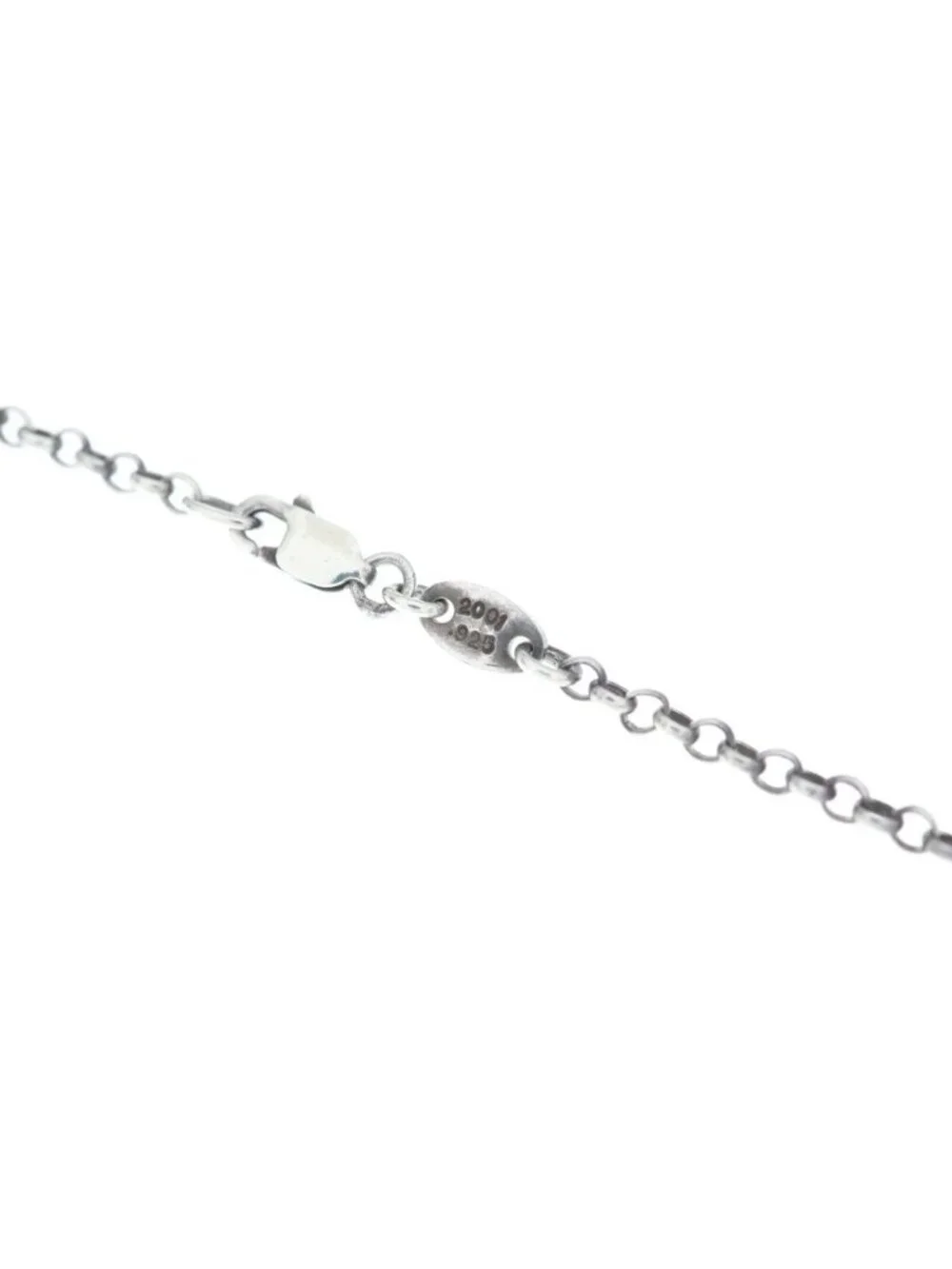 Chrome Hearts Neckchain Roll Chain Necklace Silver